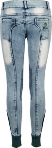 Rijbroek Diva denim Grip 128/134