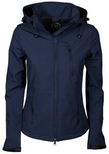 Softshell ruiterjasje navy kids.