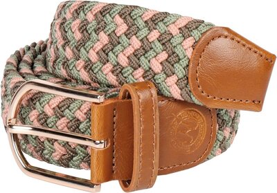 Riem elastisch Dokka choco/green/pink