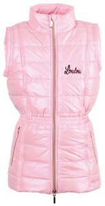 Bodywarmer LouLou pink/roségold.