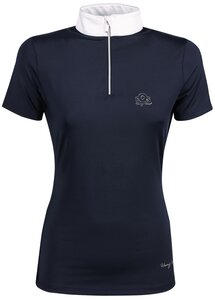 Wedstrijdshirt navy EQS silver.