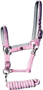 Halster HH soft nylon deluxe roze.