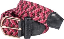 Riem elastisch Dokka rood/bruin/roze