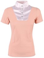 Wedstrijdshirt satin salmon