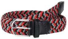 Ruiterriem elastisch red/black/grey