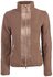 Vest Molden teddy fleece taupe._