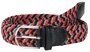 Ruiterriem elastisch red/black/grey_